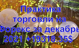 Практика торговли на Форекс за декабрь 2021 +19318.35$